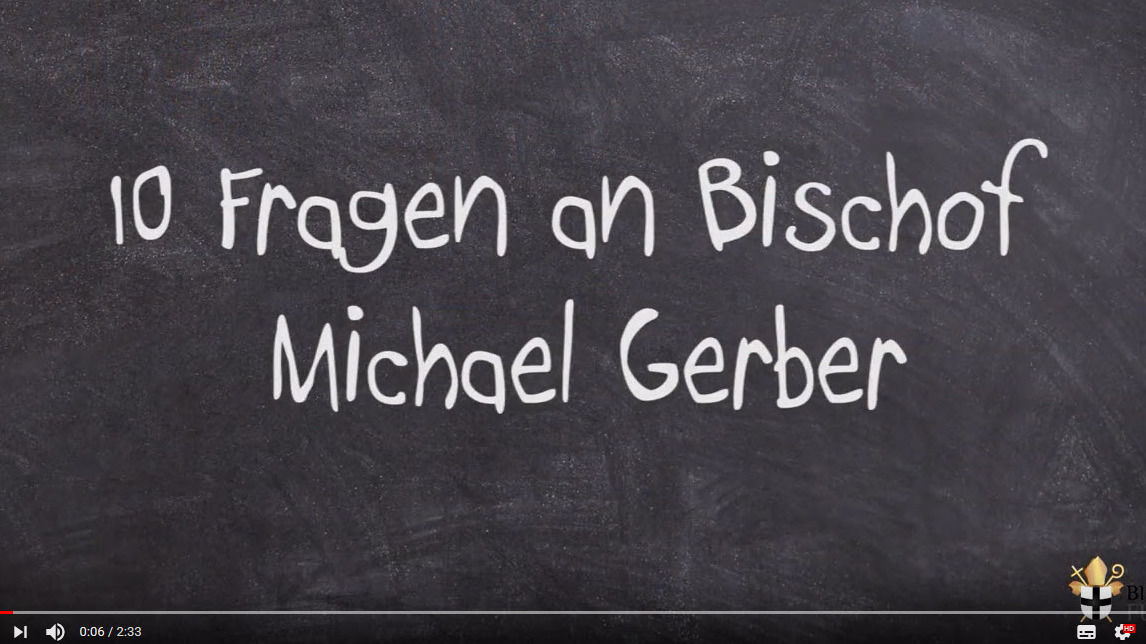 10 Fragen an Bischof Dr. Michael Gerber
